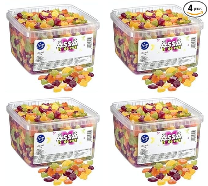 61KH0BgXcxL._SX679_PIbundle-4,TopRight,0,0_SX679SY609SH20_ Fazer Assa Fruit Gummy 4 Boxes of 2.2kg - Image 1