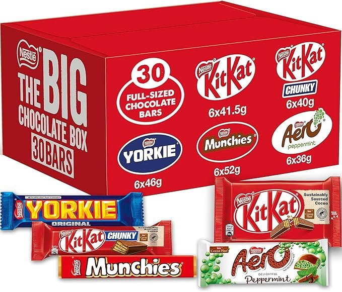 81OPQ-2-9QL._AC_SX679_ Nestlé The Big Chocolate Box 1.3kg - Image 1